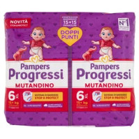 PANNOLINI PROGRESSI MUTANDINO XL PB 15 PEZZI