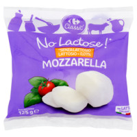 Carrefour No Lactose!* Mozzarella