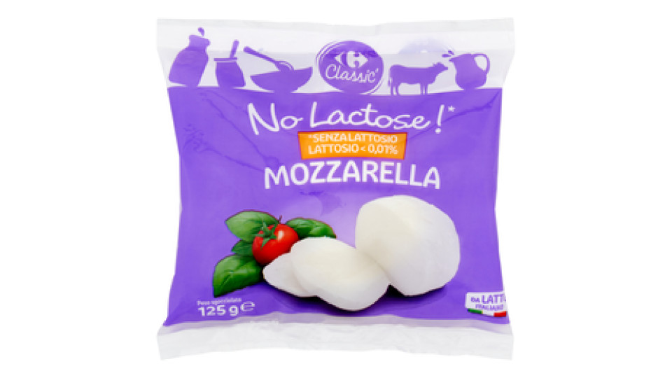 Carrefour No Lactose!* Mozzarella