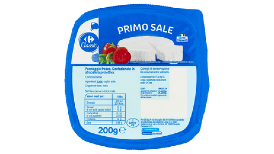 Primo Sale 0,208 Kg