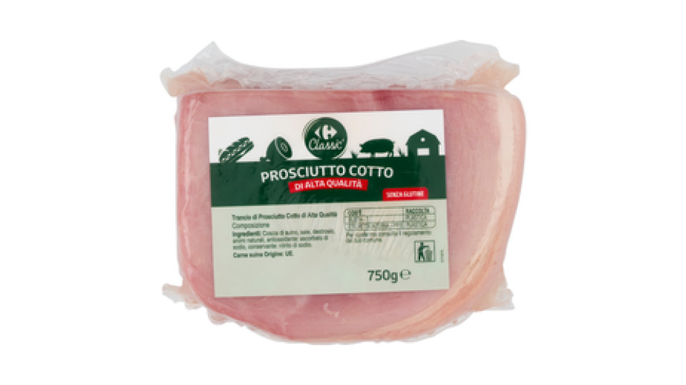 Carrefour Prosciutto Cotto Alta Qualità