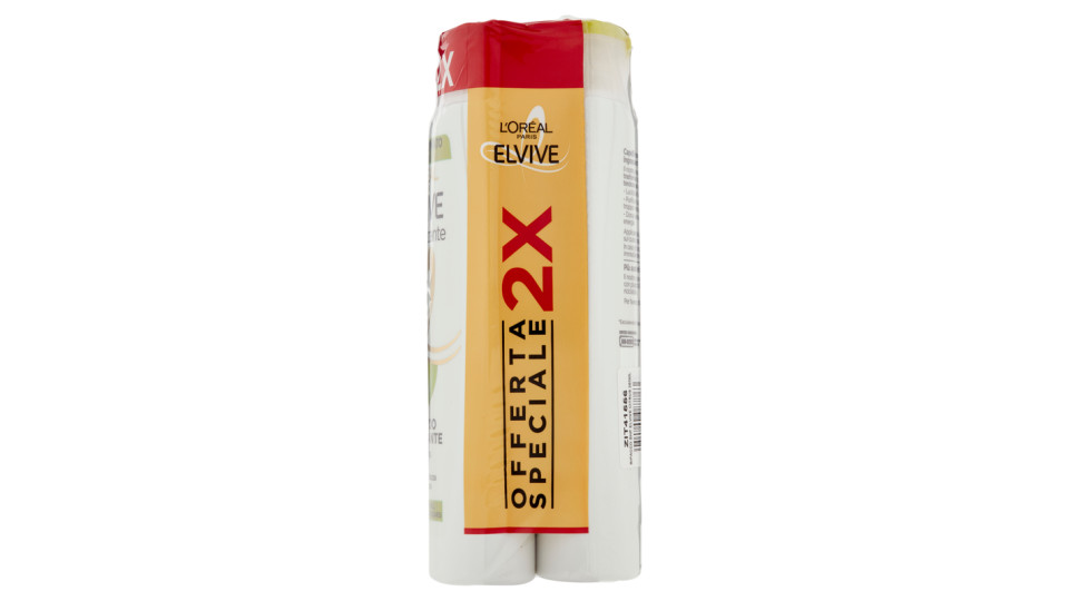 L'Oréal Paris Elvive Multivitaminico Fresh Shampoo Delicato per Capelli da Normali a Grassi