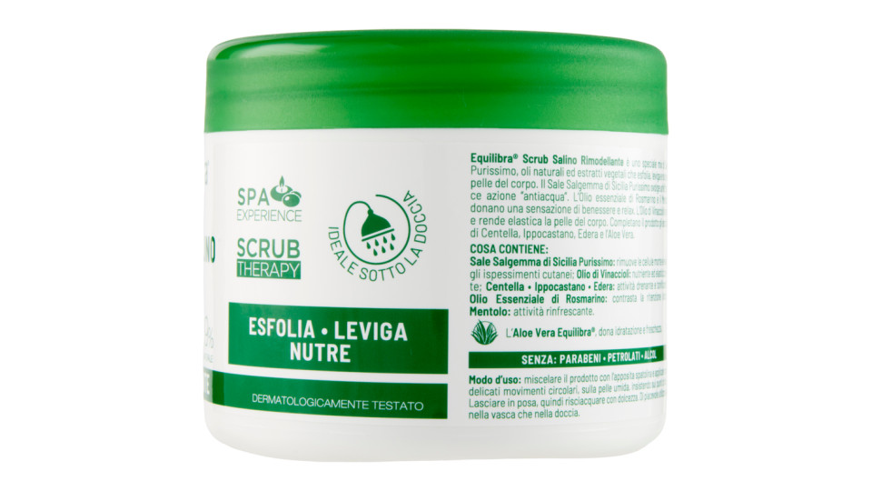 Equilibra, scrub corpo rimodellante