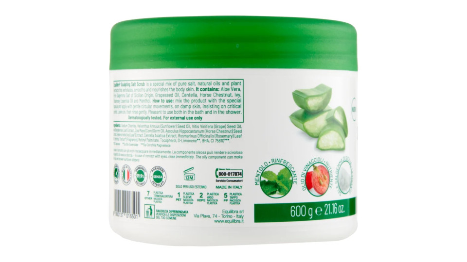 Equilibra, scrub corpo rimodellante