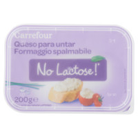 Carrefour No Lactose!* Formaggio spalmabile