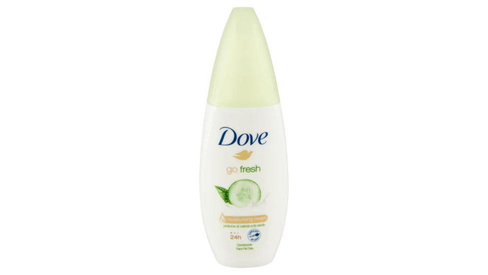 Dove, Go Fresh deodorante vapo no gas