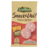 Snack & Vai! Dischetti di Mortadella e Tarallini Gran Pavesi