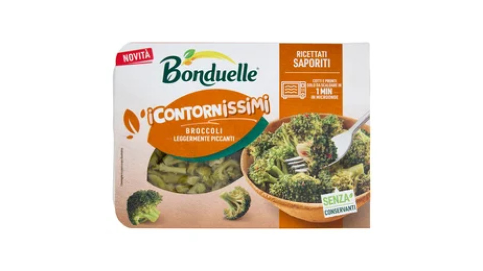 Bonduelle i Contornissimi Ricettati Saporiti Broccoli Leggermente Piccanti 200 g