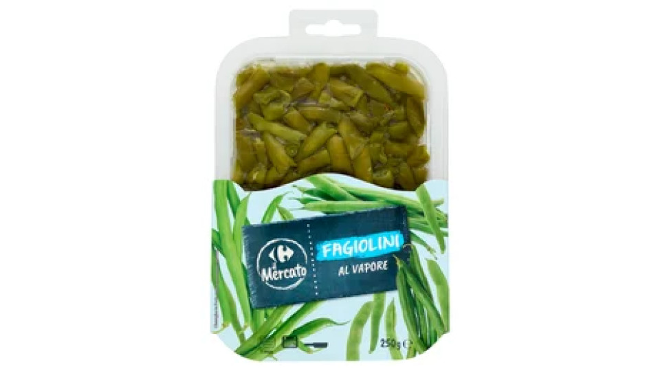 Carrefour il Mercato Fagiolini al Vapore 250 g