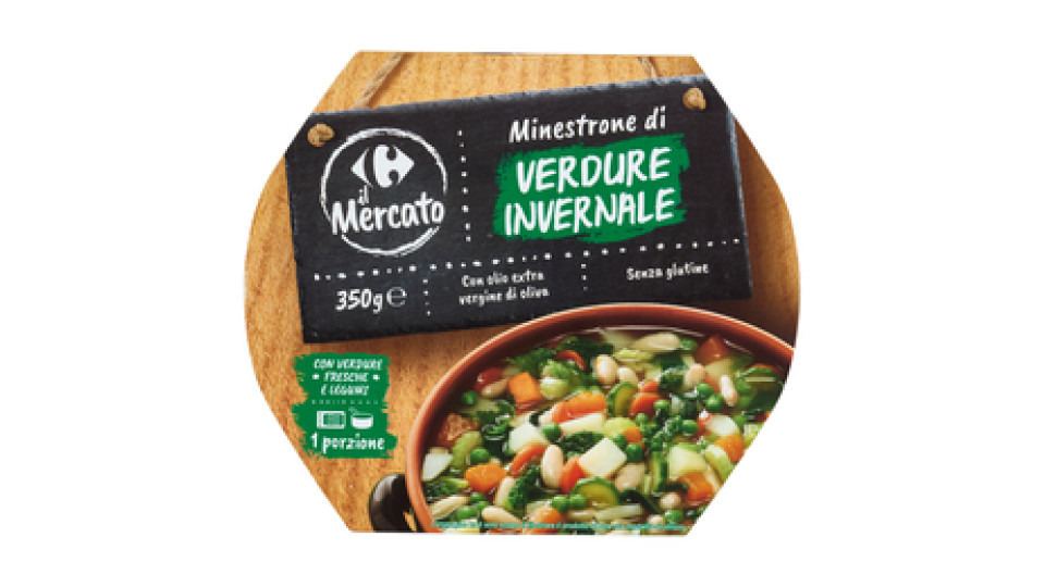 Carrefour il Mercato Minestrone di Verdure Invernale 350 g