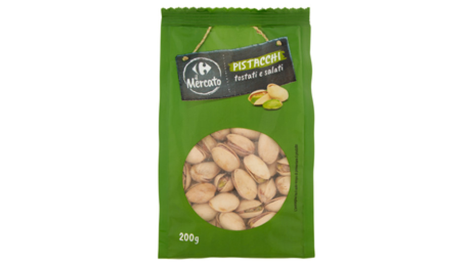 Carrefour il Mercato Pistacchi tostati e salati 200 g