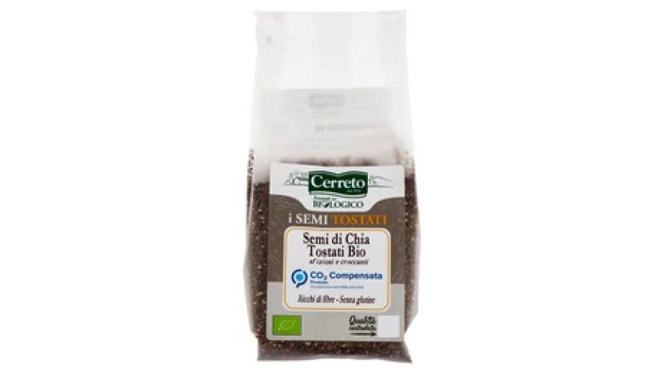 Cerreto i Semi Tostati Semi di Chia Tostati Bio 120 g