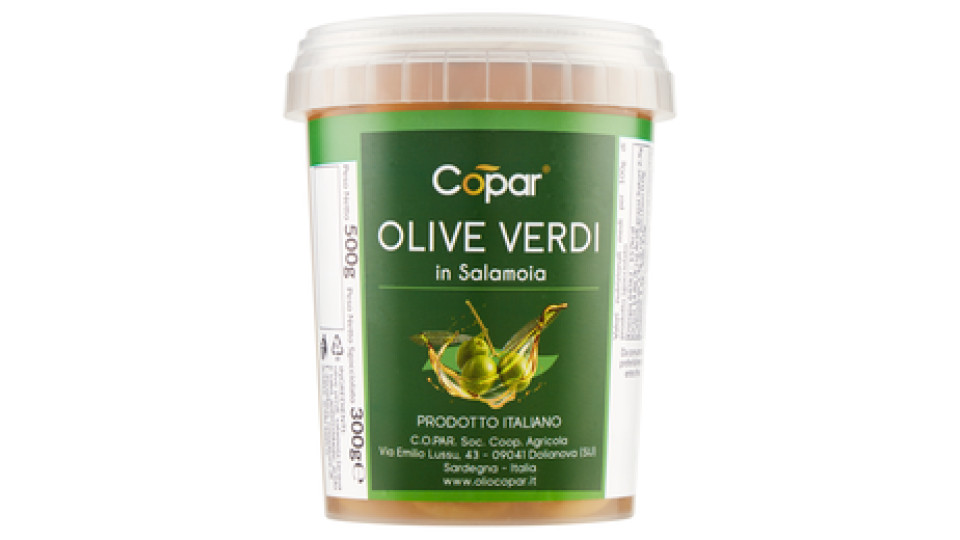 Copar Olive Verdi in Salamoia 500 g