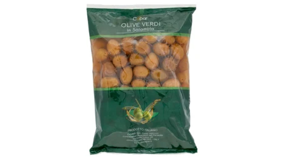 Copar Olive Verdi in Salamoia 850 g