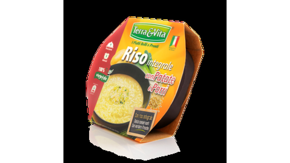 Crema di Riso con Patate e Porri