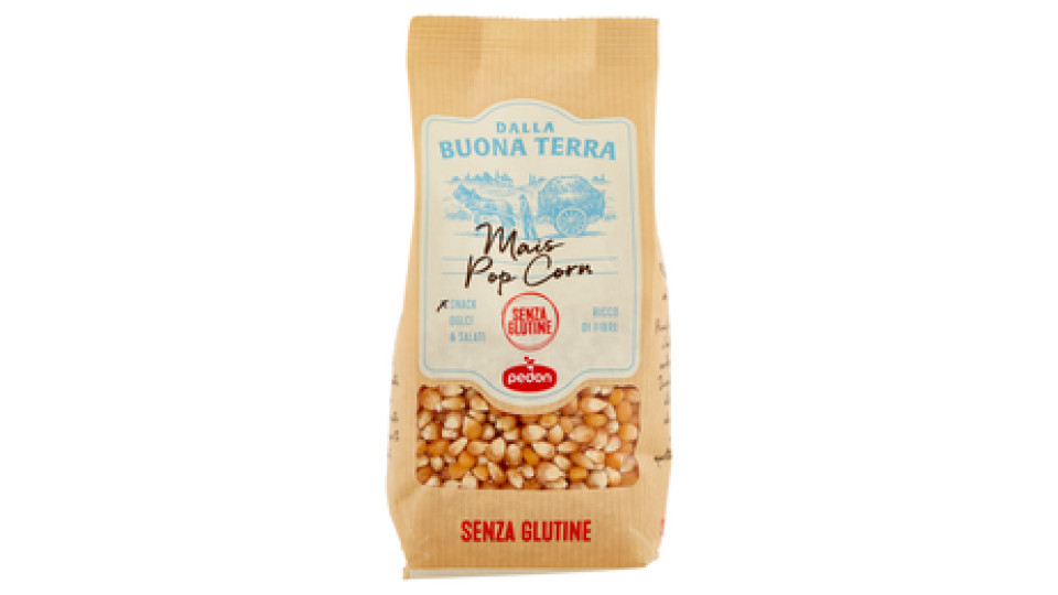 Dalla Buona Terra pedon Senza Glutine Mais Pop Corn 350 g