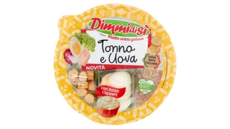 DimmidiSì Piatto unico goloso Tonno e Uova 190 g