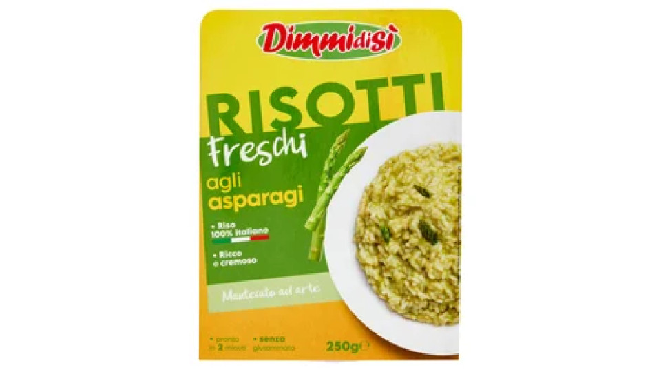 DimmidiSì Risotti freschi agli asparagi 250 g