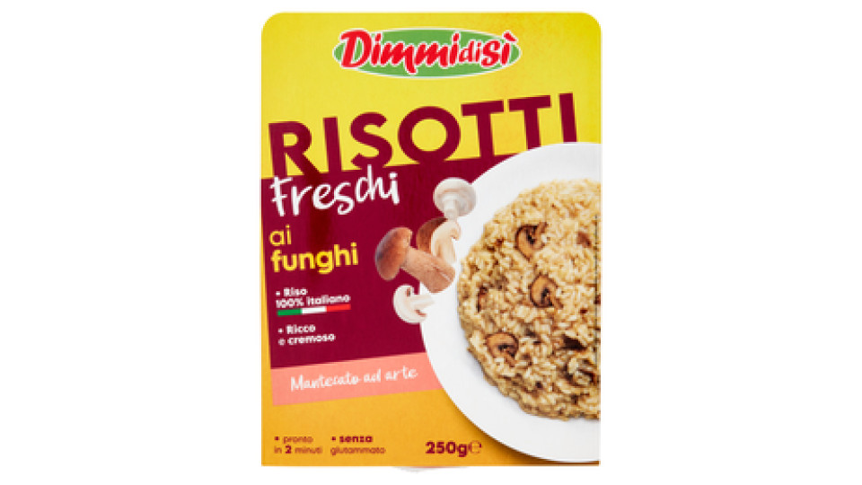 DimmidiSì Risotti Freschi ai funghi 250 g