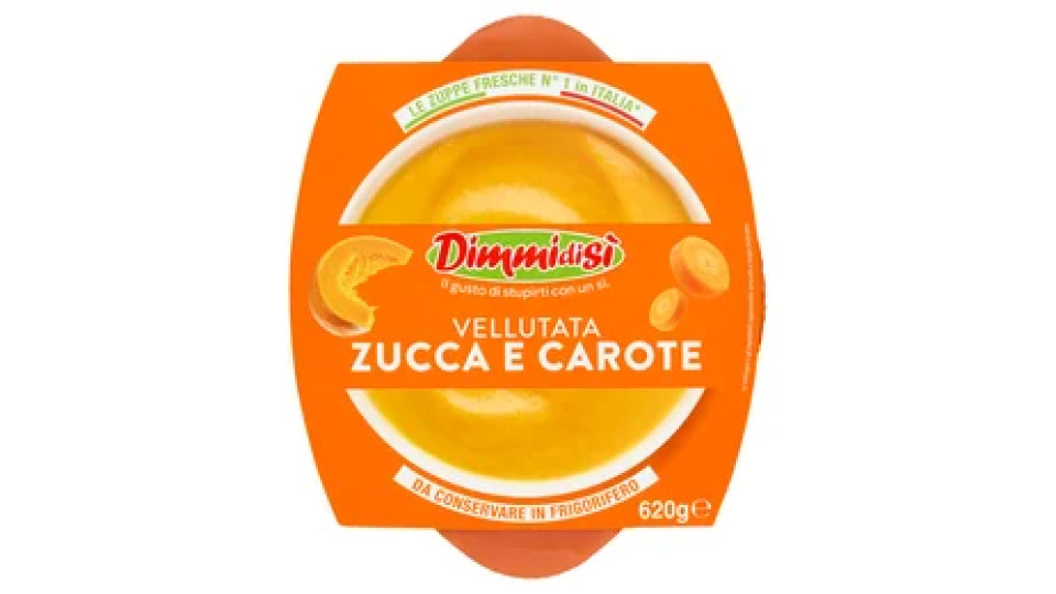 DimmidiSì Vellutata Zucca e Carote 620 g