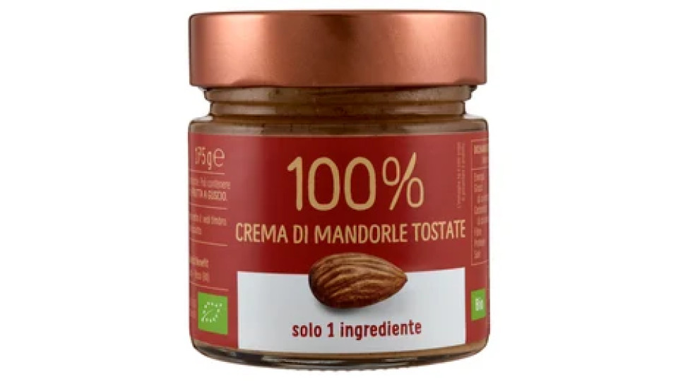 Euro Company 100% Crema di Mandorle Tostate Bio 175 g