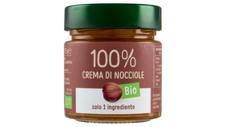 Euro Company 100% Crema di Nocciole Bio 175 g
