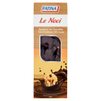 Fatina le Noci Ricoperte con Cioccolato Extra-Fondente 70% Cacao 180 g