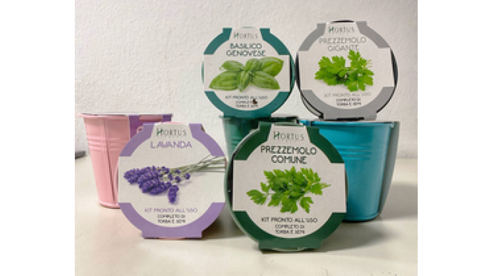 Hortus Sementi Kit Semina Aromi/Fiori Latta H