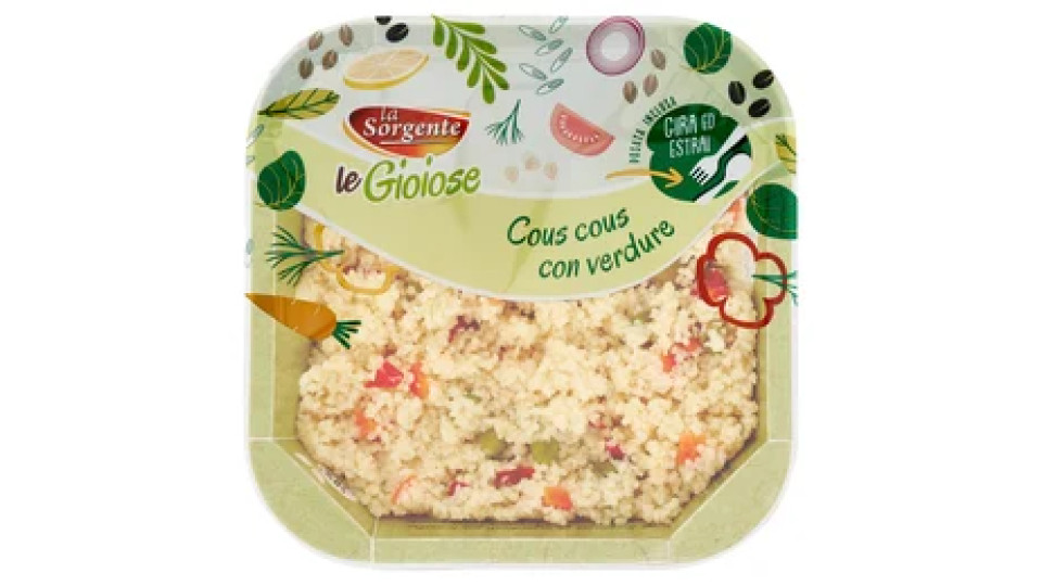 la Sorgente le Gioiose Cous cous con verdure 200 g