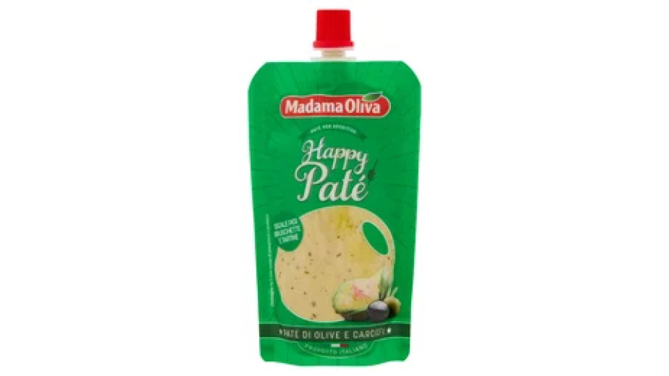 Madama Oliva Happy Paté Paté di Olive e Carciofi 110 g