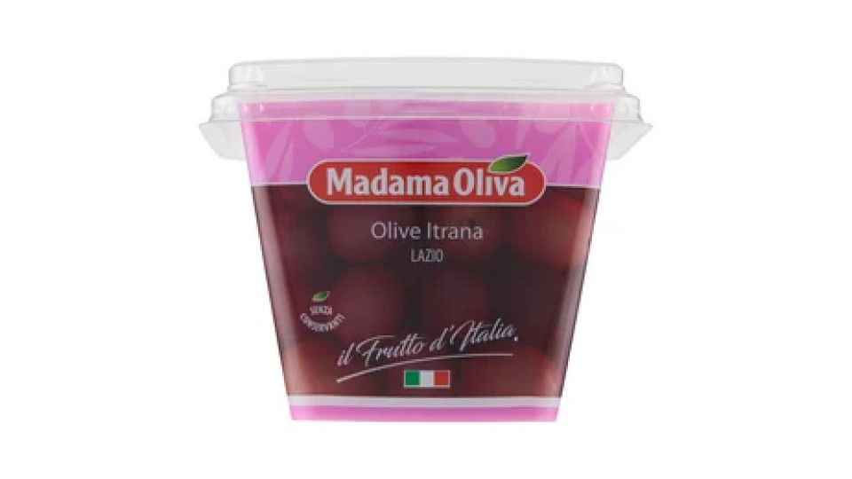 Madama Oliva il Frutto d'Italia Olive Itrana Lazio 330 g