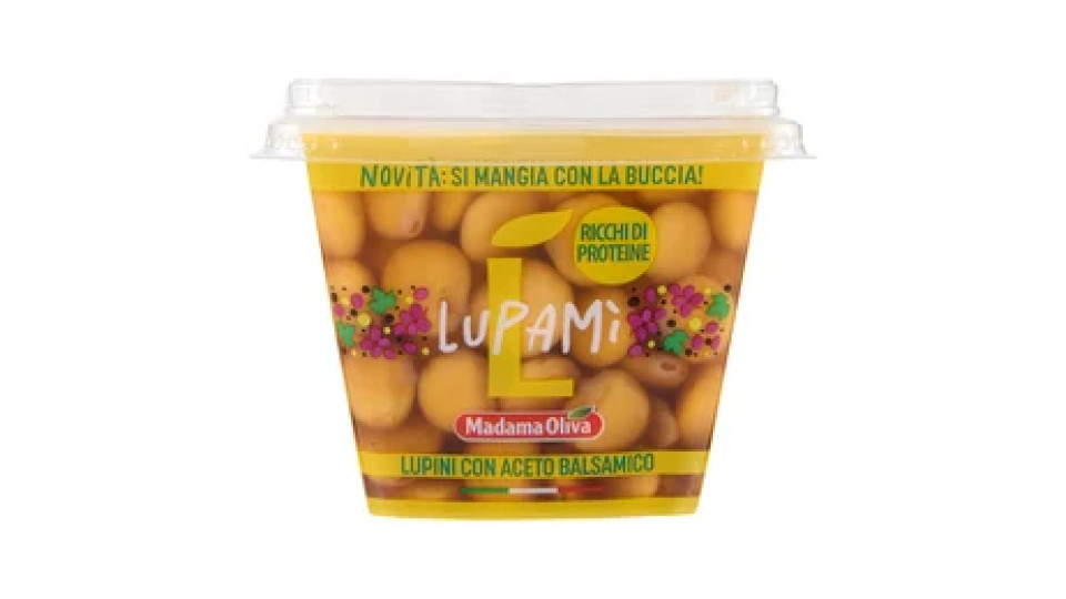 Madama Oliva Lupamì Lupini con Aceto Balsamico 340 g