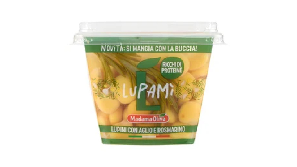 Madama Oliva Lupamì Lupini con Aglio e Rosmarino 340 g