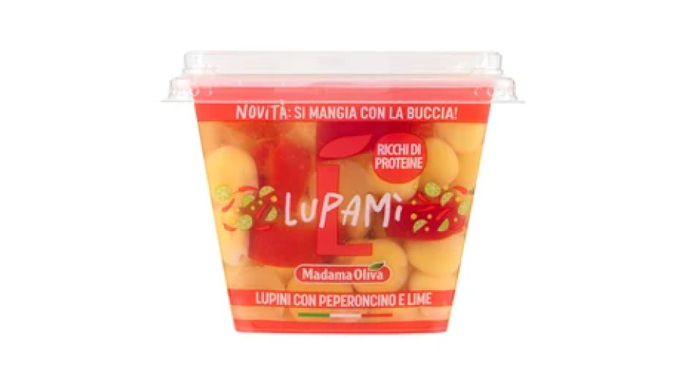 Madama Oliva Lupamì Lupini con Peperoncino e Lime 340 g