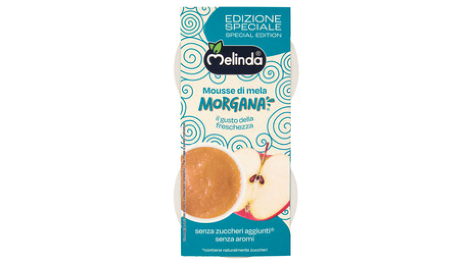 Melinda Mousse di mela Morgana 2 x 100 g