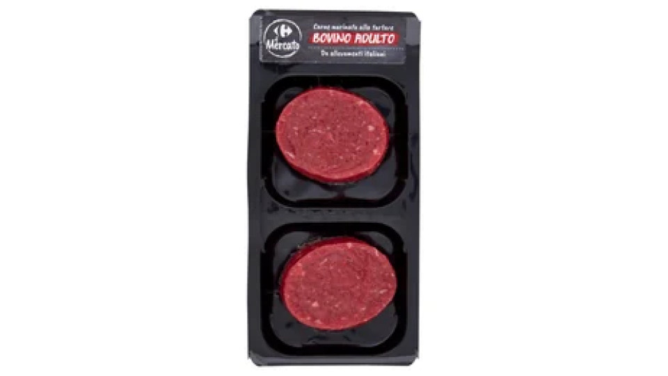 Carrefour il Mercato Carne marinata alla tartare Bovino Adulto 2 x 105 g