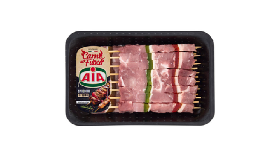 Aia Carne al Fuoco Spiedini di Suino 0,400 kg