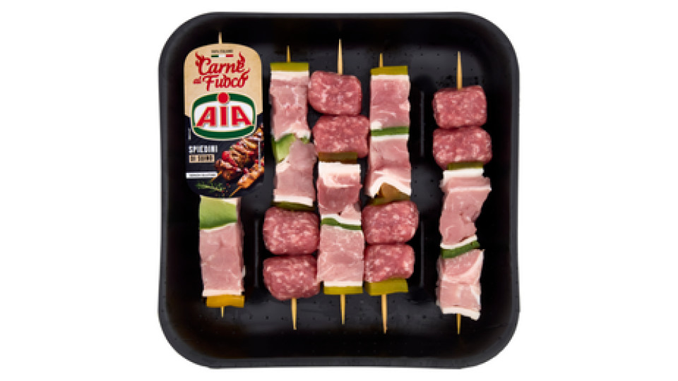 Aia Carne al Fuoco Spiedini di Suino 0,700 kg