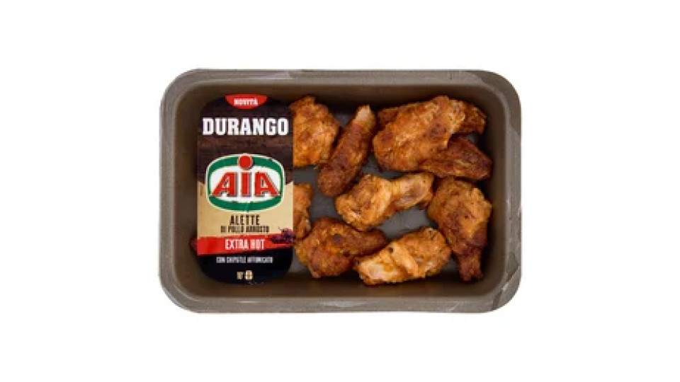 Aia Durango Extra Hot Alette di Pollo Arrosto 0,400 kg