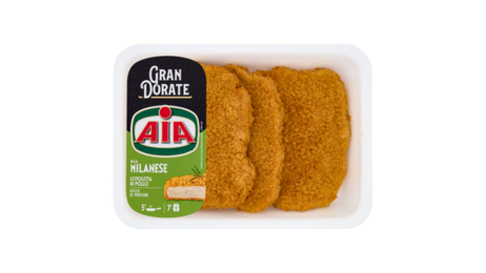 Aia Gran Dorate alla Milanese Cotoletta di Pollo 0,420 kg