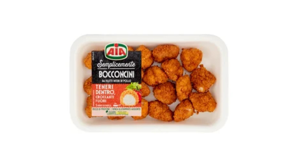 Aia Semplicemente Bocconcini da Filetti Interi di Pollo 0,280 kg