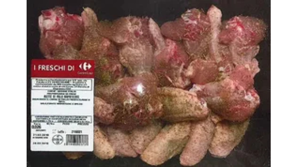 Alette di pollo aromatizzate