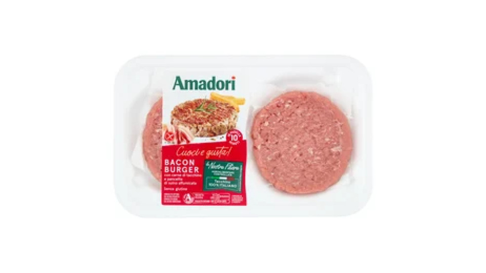 Amadori Bacon Burger 0,204 kg