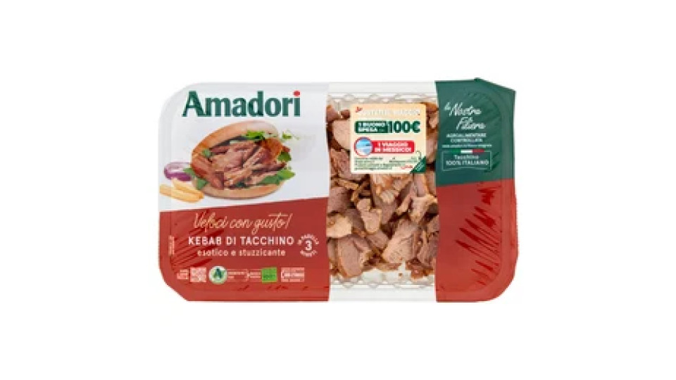 Amadori Kebab di Tacchino 0,280 kg