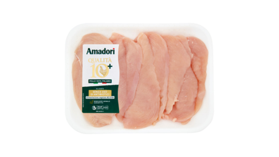 Amadori Qualità 10+ Petto di Pollo a Fette