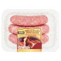 BBQ Salsiccia di suino ricetta toscana 3 x 107 g