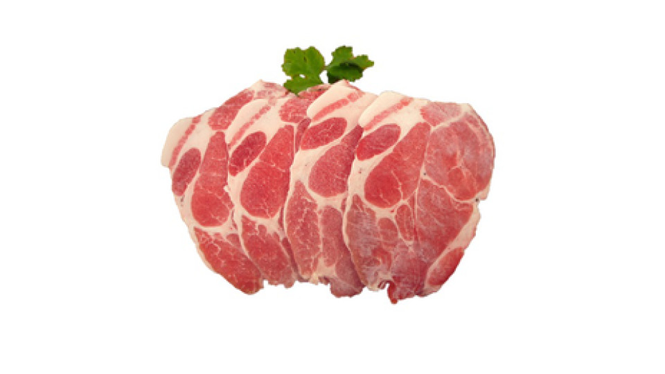 Coppa a fette senz'osso di suino friulano