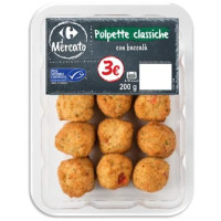 Polpette classiche con baccalà Carrefour il Mercato