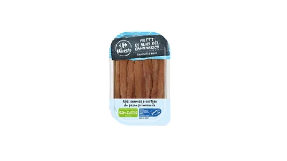 Filetti di Alici del Cantabrico 70 g Carrefour