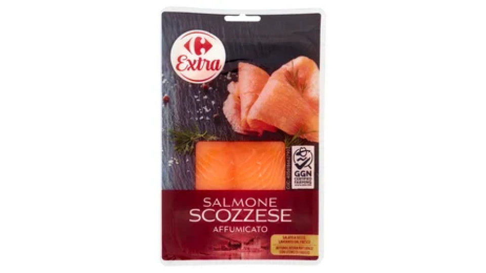 Carrefour Extra Salmone Scozzese Affumicato 50 g